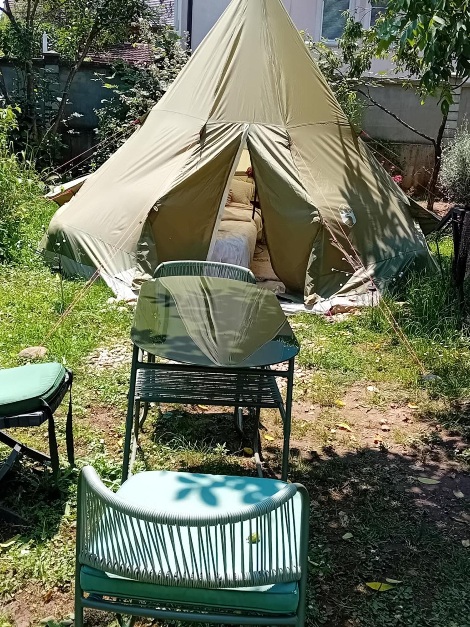 Indian Tent Tipi In Shared Lot And Shared Bathroom Mrse Экстерьер фото